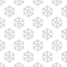 Free Printable Snowflake Wrapping Paper